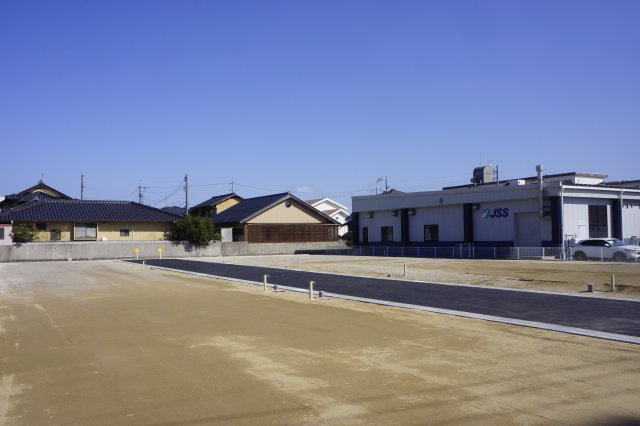 出雲市渡橋町　全8区画分譲地　建築条件無し　残り1区画！の外観|令和8年2月19日現在　（造成工事が完了しました）