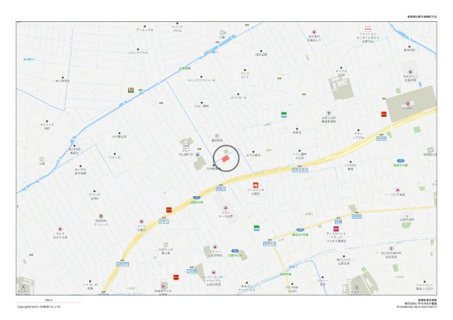 出雲市渡橋町　全8区画分譲地　建築条件無し　残り2区画！の地図