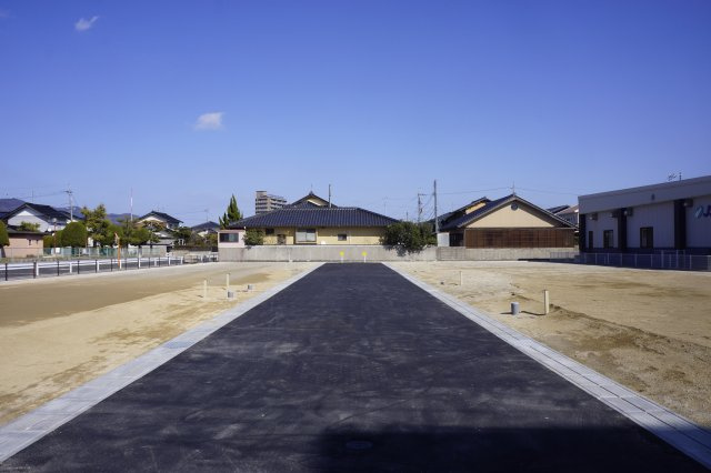 出雲市渡橋町　全8区画分譲地　建築条件無し　残り1区画！の外観|令和8年2月19日現在　（造成工事が完了しました）