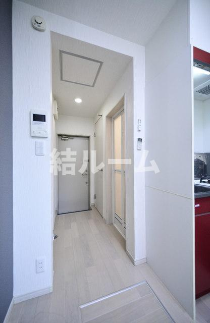 練馬区早宮１丁目のアパートの玄関