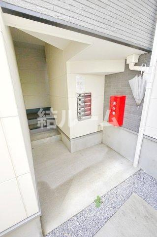 板橋区中台１丁目のアパートのロビー