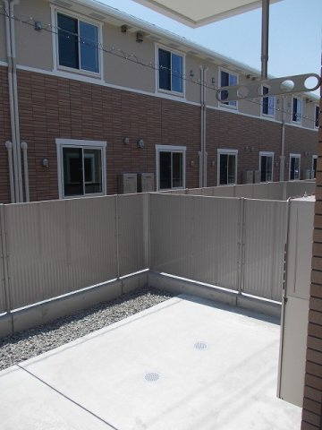 クラールプレディエＣのバルコニー