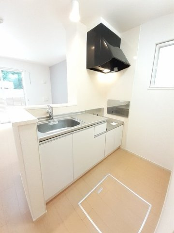 エルハーベン加茂宮Ｂのキッチン