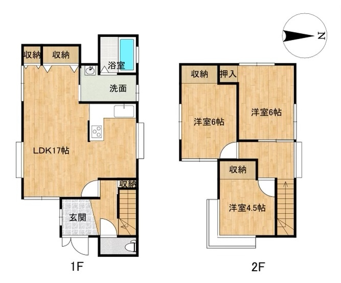 【間取り】の画像
