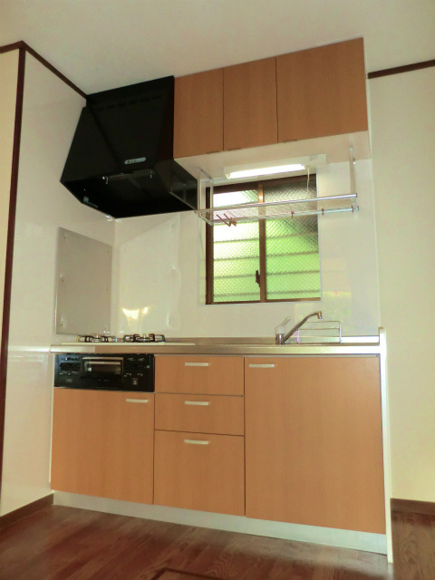 メゾンシェラのキッチン|★ガス３口グリル付キッチン★