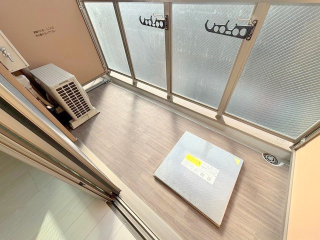 エレガントレジデンスyodogawaのバルコニー