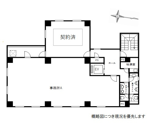 中津グランドビルの間取り