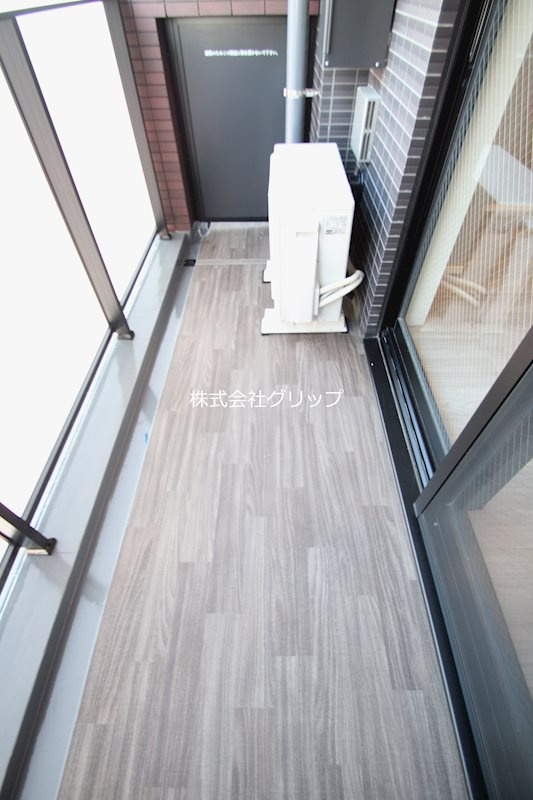 Le'a GRANDE横濱戸部のバルコニー