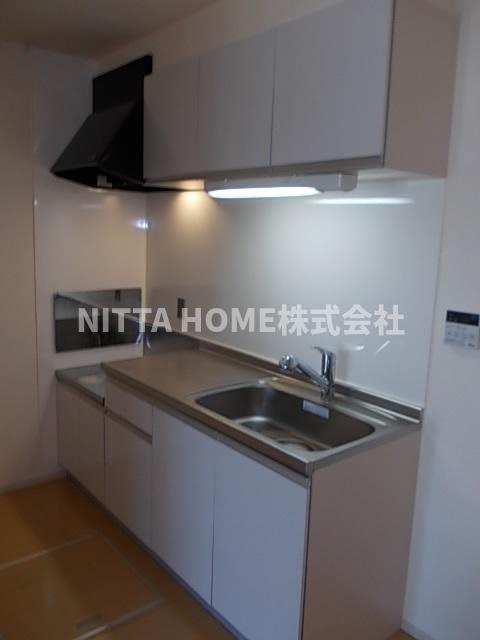 サンリットタウン日高Ⅲのキッチン|お料理が楽しくなるキッチンですよね◎