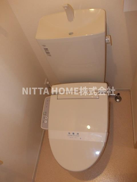 サンリットタウン日高Ⅲのトイレ|もちろん、ウォシュレット付き◆