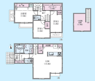 【参考プラン】 | 世田谷区給田5丁目 | 建物参考価格：2,240万円