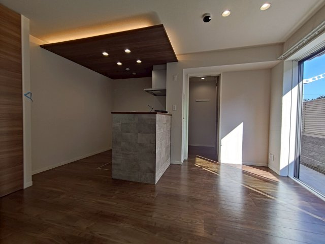 La maison marronの居間・リビング