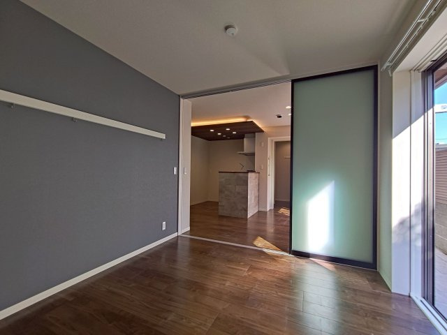 La maison marronの寝室