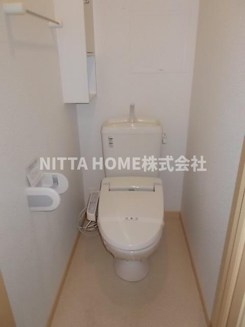 メゾンみやびＥのトイレ|嬉しいウォシュレット付き♪