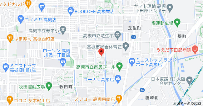 グランメール宮﨑の地図