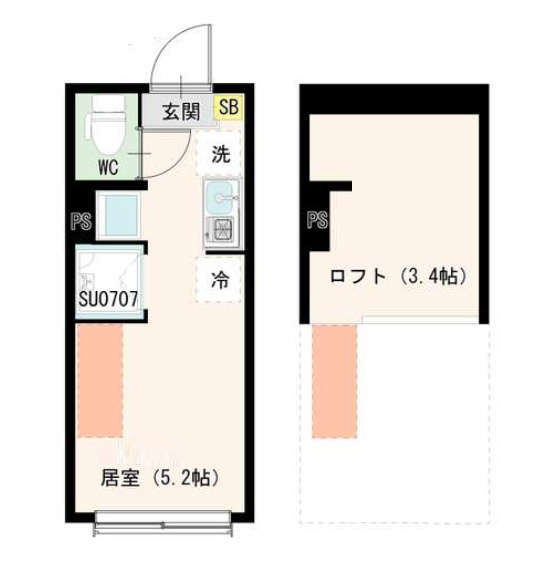 SLSG荒川町屋の間取り|☆☆ネット無料・新築物件　類似デザイナーズ都内各所で取り扱い中☆☆