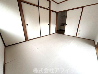 【居間・リビング】 | ハイツ竹内Ⅰ | 和室6.0帖