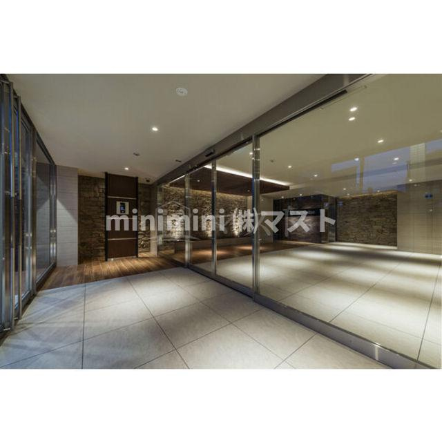 ジアコスモ大阪ベイシティのエントランス