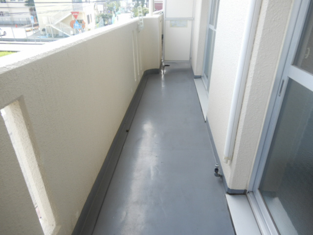 グリーンエイトⅢのバルコニー