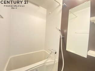 シンプルで機能的なお風呂です。