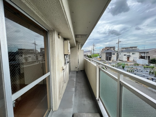 ベルトピア西明石Ⅲのバルコニー
