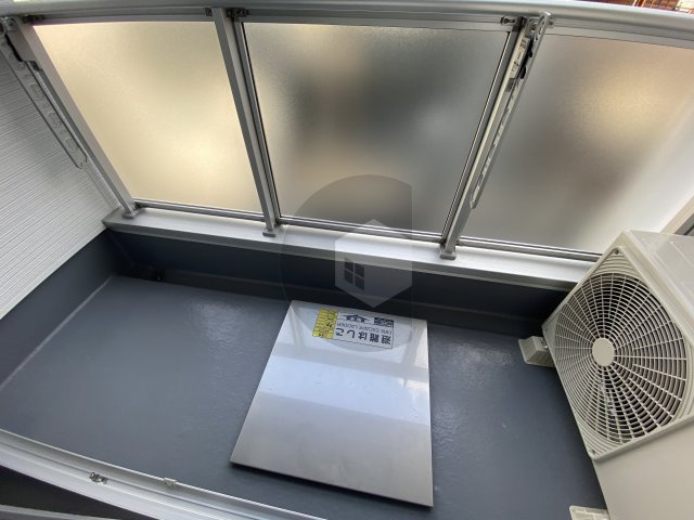 ブランコート長瀬のバルコニー