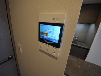 【セキュリティ】 | ラシュレ北浜 | ラシュレ北浜　TVモニター付きインターホン