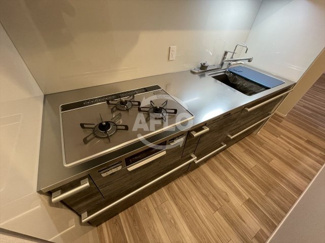 【キッチン】 | ローレルタワー御堂筋本町 | ローレルタワー御堂筋本町　3口ガスシステムキッチン