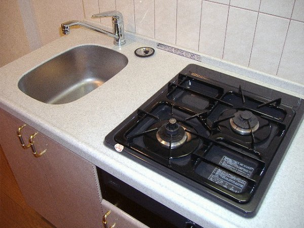 新品家具付きマンション日本橋浜町2A(KaGood東京)のキッチン