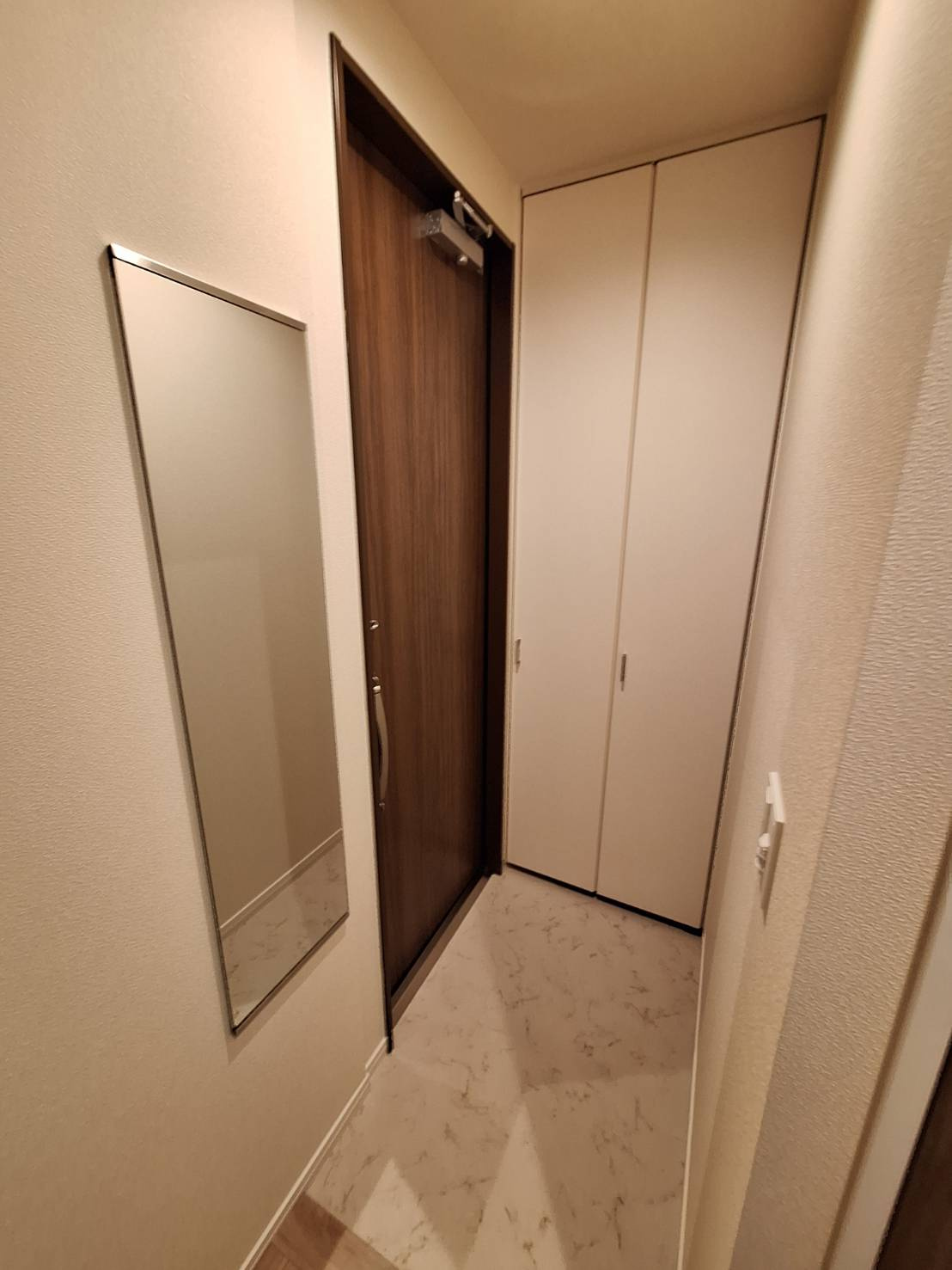 王禅寺西７丁目メゾンの玄関