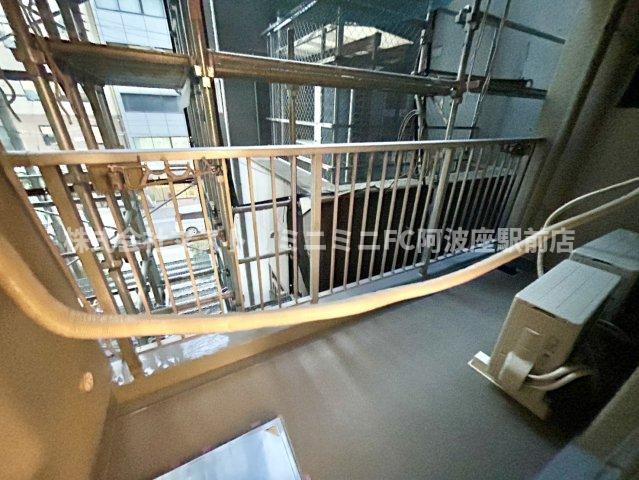 藤和新町コープのバルコニー