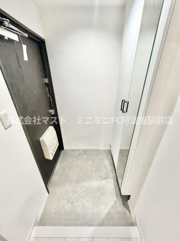 藤和新町コープの玄関