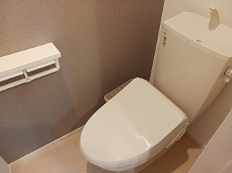 【トイレ】 | パークヒルズ利根六番館 | 落ち着いた色調のトイレです
