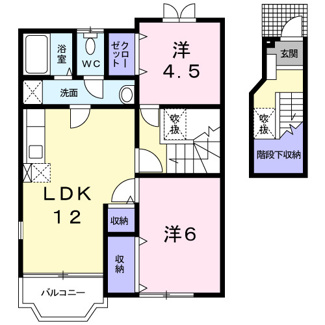 【間取り】 | ハピネスＢ