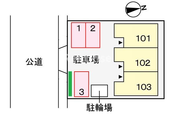 エレガントの駐車場|駐車場
