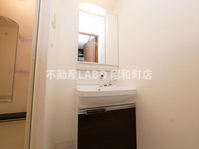 プレサンス上町台　夕陽丘の洗面所