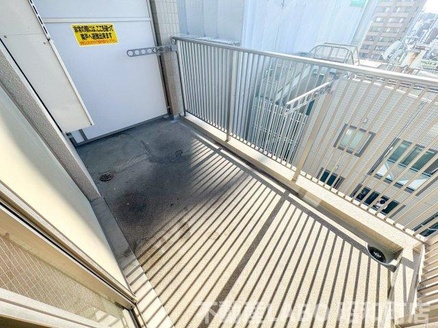 クラウンハイム上町台セントラル ラ・カーサのバルコニー