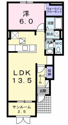 ルナソールの間取り