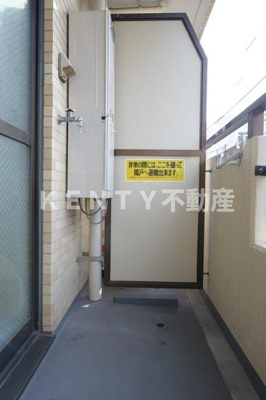 【バルコニー】 | ハイタウン蒲田 | 開放的で明るい空間を演出してくれるバルコニーです