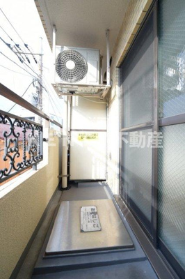 【バルコニー】 | ハイタウン蒲田 | お洗濯にも便利なバルコニー付き