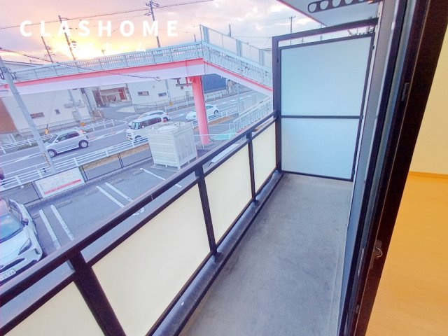 コンフォート小川のバルコニー|同物件の別部屋になります。