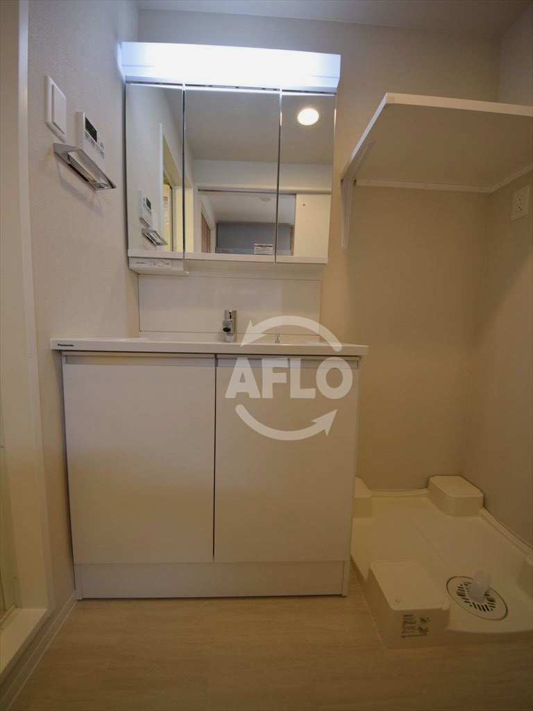 アーバネックス北堀江Ⅱの独立洗面台|アーバネックス北堀江　独立洗面化粧台