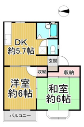 ラフォーレハタ１の間取り