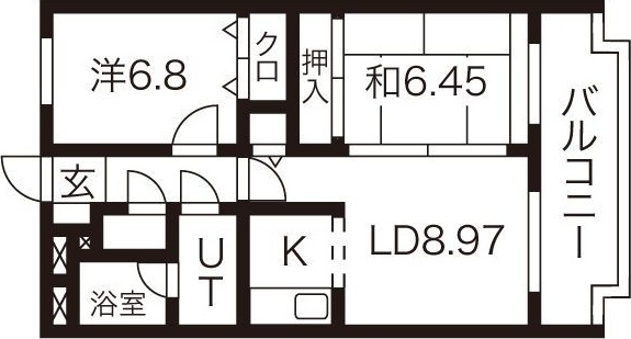 パルテール泉の間取り