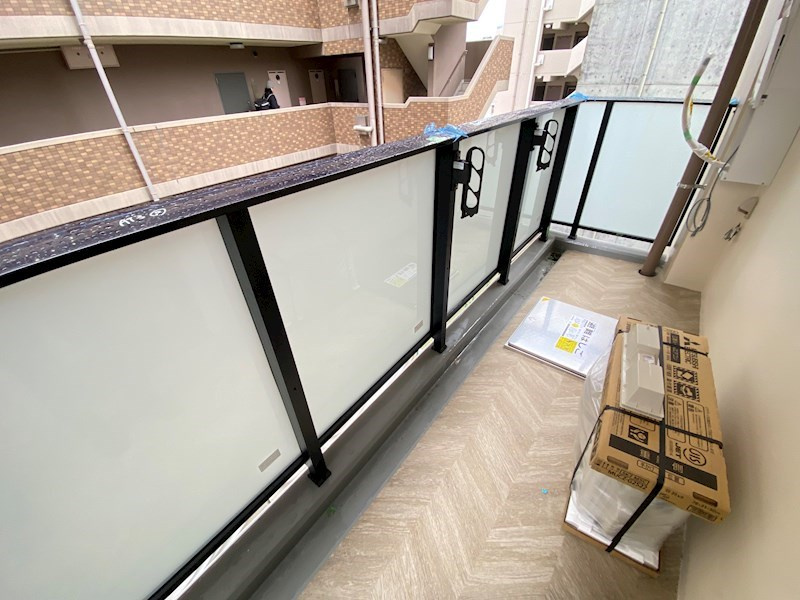 レジデンス三宮ラインのバルコニー