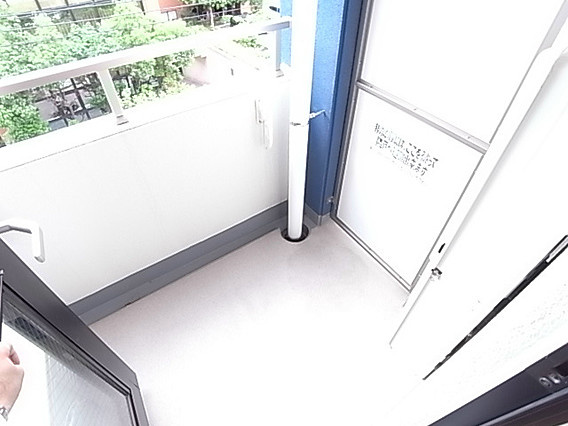 オルタンシア下山手のバルコニー