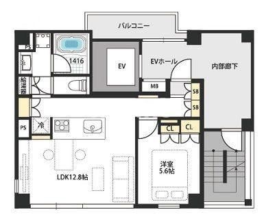 Kyobashi View Residenceの間取り