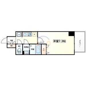 アプリーレ松屋町の間取り|アプリーレ松屋町　間取り