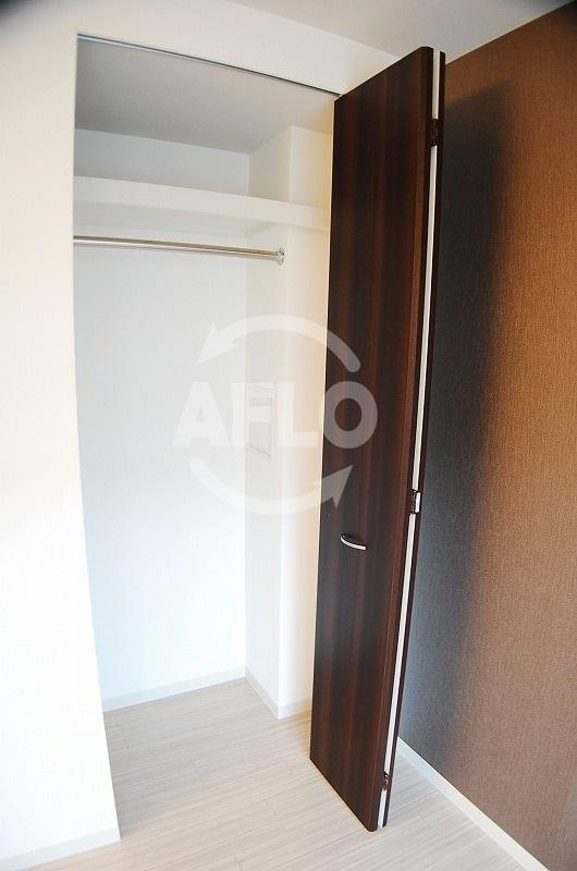 パークヒルズ難波南ルミエールの収納|パークヒルズ難波南ルミエール　クロゼット