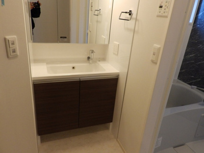 【洗面所】 | アズール・マムA棟
